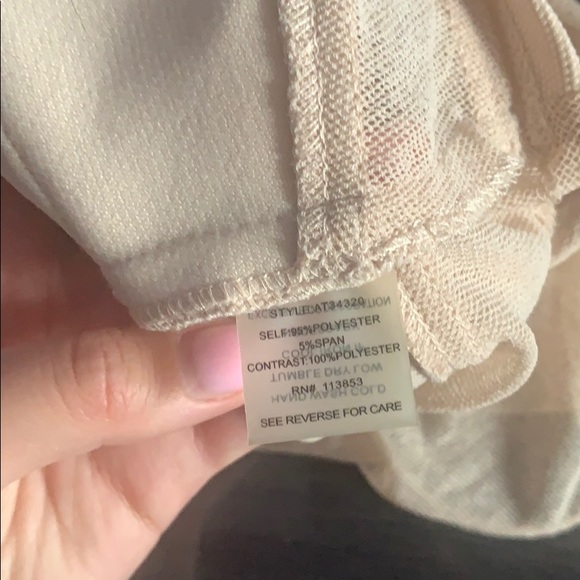 Nude mesh crop top - Picture 6 of 6